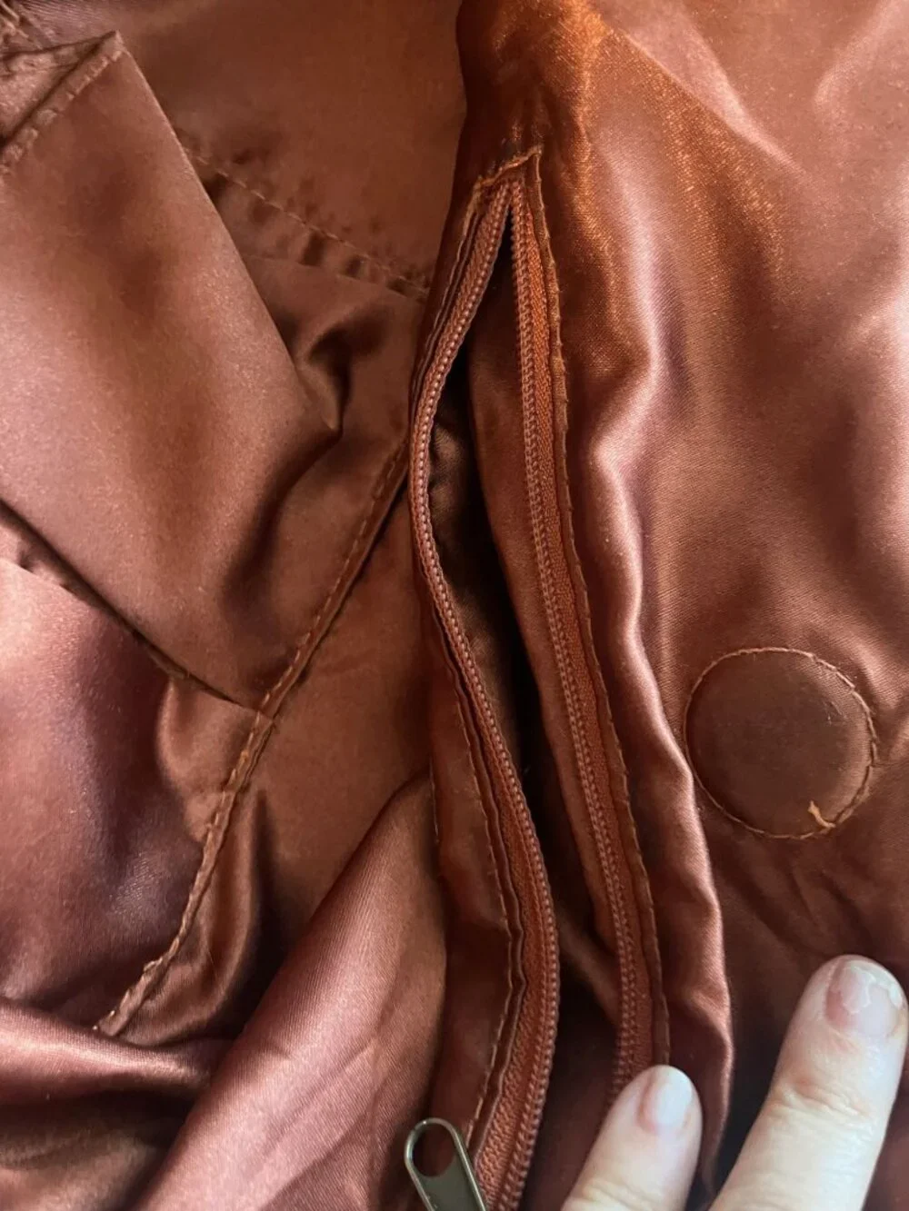 Vintage‎ SABINA Leather Snakeskin Hobo